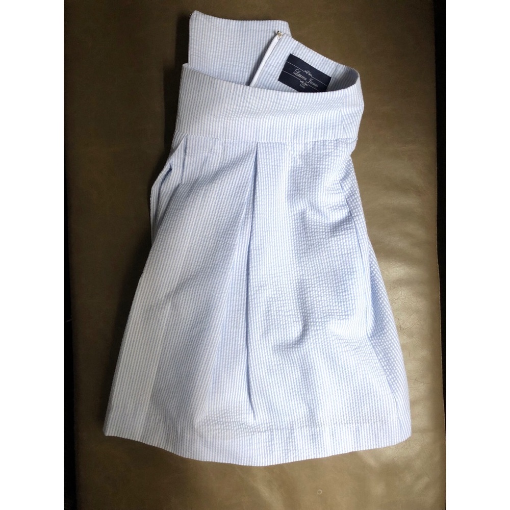 Lauren James Seersucker Skirt